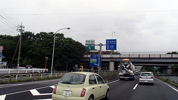 渋川伊香保ＩＣを通過